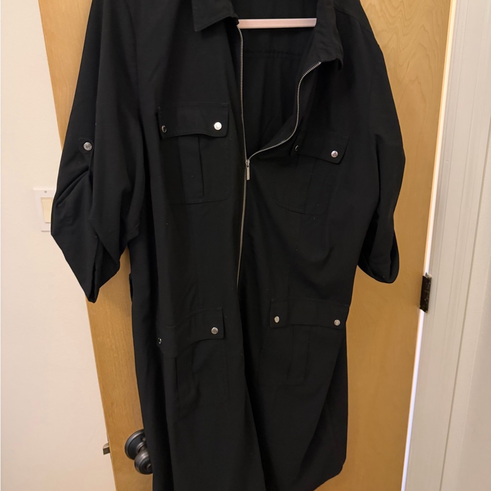 Michael Kors Black Long Sleeve Dress